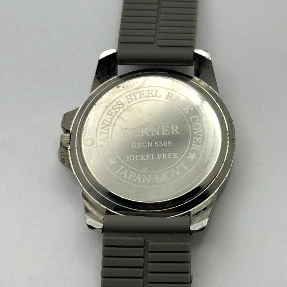 Silver & Gray Terner Men's Watch - Picture 4 of 4